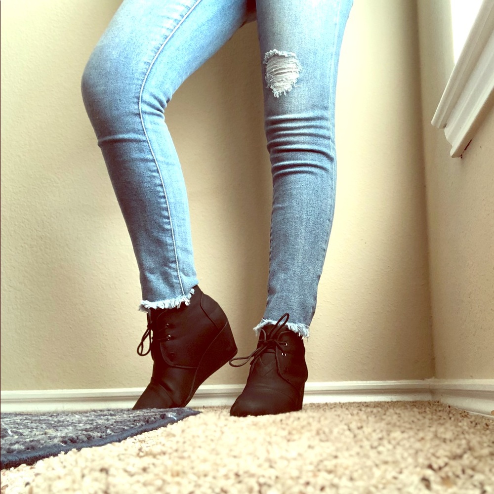 Black booties